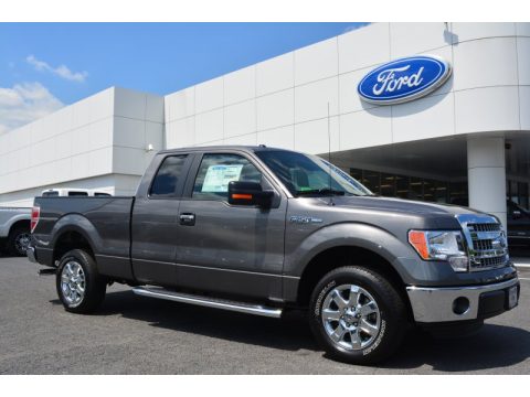 Sterling Grey Ford F150 XLT SuperCab.  Click to enlarge.