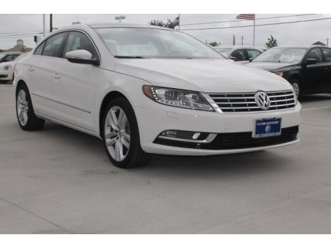 Candy White Volkswagen CC Executive.  Click to enlarge.