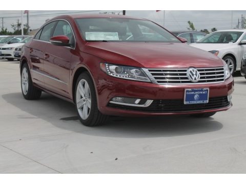 Fortana Red Metallic Volkswagen CC Sport.  Click to enlarge.