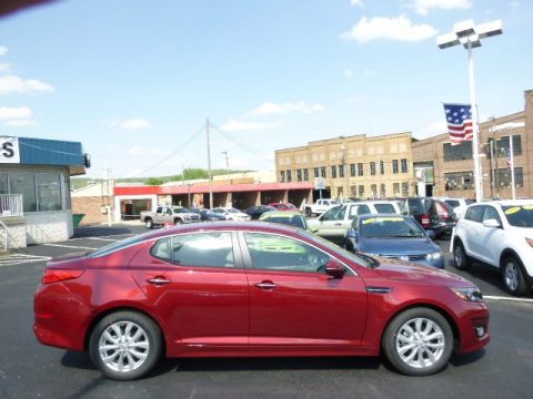 Remington Red Kia Optima EX.  Click to enlarge.