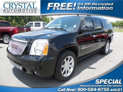 Onyx Black GMC Yukon XL Denali AWD.  Click to enlarge.