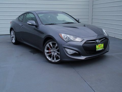 Empire State Gray Hyundai Genesis Coupe 3.8L R-Spec.  Click to enlarge.