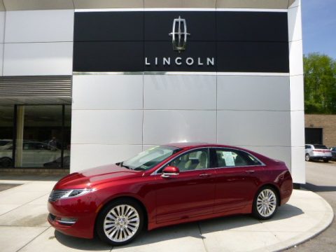Ruby Red Lincoln MKZ 2.0L EcoBoost AWD.  Click to enlarge.