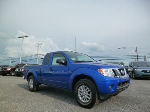 Metallic Blue Nissan Frontier SV King Cab 4x4.  Click to enlarge.