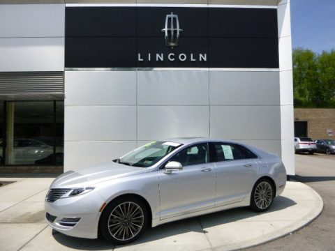 Ingot Silver Lincoln MKZ 3.7L V6 AWD.  Click to enlarge.
