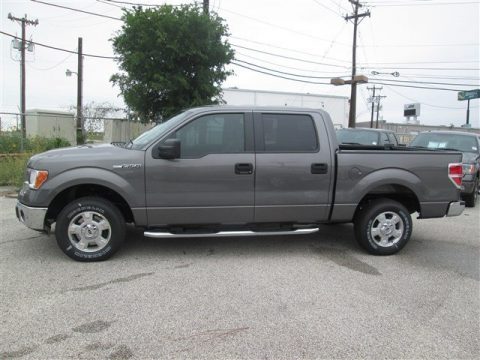 Sterling Grey Ford F150 XLT SuperCrew.  Click to enlarge.