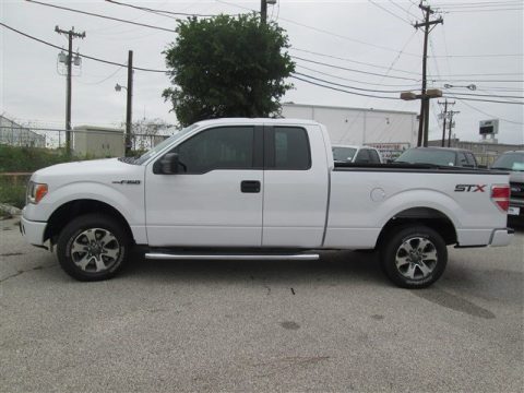 Oxford White Ford F150 STX SuperCab.  Click to enlarge.