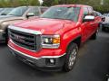 Front 3/4 View of 2014 GMC Sierra 1500 SLT Double Cab 4x4 #1