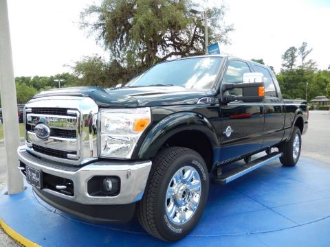 Green Gem Ford F250 Super Duty Lariat Crew Cab 4x4.  Click to enlarge.