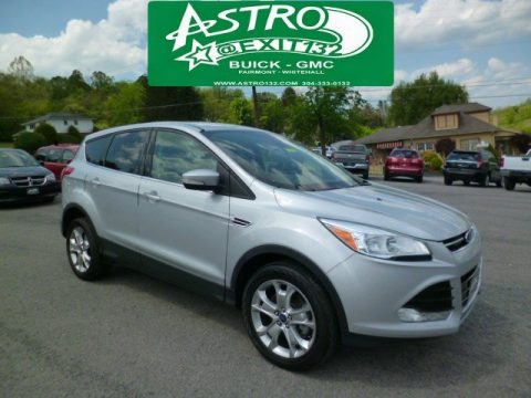 Ingot Silver Metallic Ford Escape SEL 2.0L EcoBoost 4WD.  Click to enlarge.