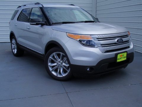 Ingot Silver Ford Explorer XLT.  Click to enlarge.
