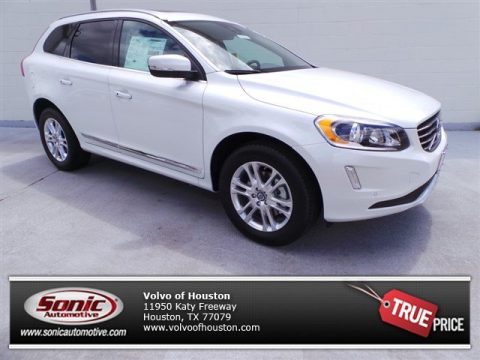 Crystal White Metallic Volvo XC60 T5 Drive-E.  Click to enlarge.