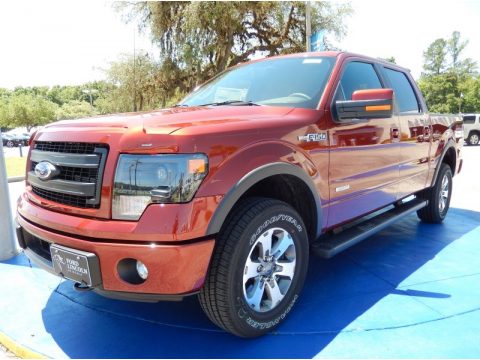 Sunset Ford F150 FX4 SuperCrew 4x4.  Click to enlarge.