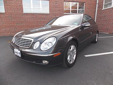 Tectite Grey Metallic Mercedes-Benz E 320 Sedan.  Click to enlarge.