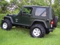  2004 Jeep Wrangler Moss Green Pearlcoat #7