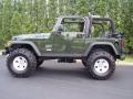  2004 Jeep Wrangler Moss Green Pearlcoat #17