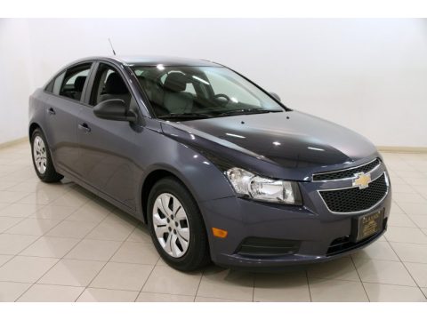 Atlantis Blue Metallic Chevrolet Cruze LS.  Click to enlarge.