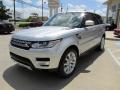 Front 3/4 View of 2014 Land Rover Range Rover Sport Supercharged #5