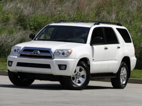 Natural White Toyota 4Runner Sport Edition.  Click to enlarge.