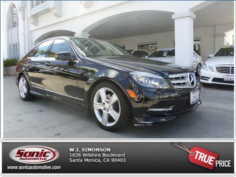 Black Mercedes-Benz C 300 Sport. Click to enlarge. Black Mercedes-Benz C 300 Sport. Click to enlarge.