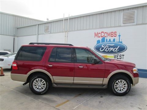 Ruby Red Ford Expedition XLT.  Click to enlarge.