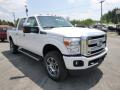 Front 3/4 View of 2015 Ford F350 Super Duty Platinum Crew Cab 4x4 #2