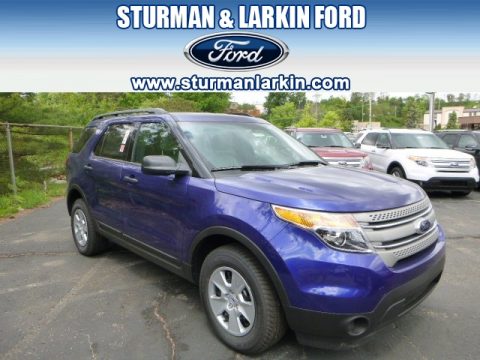 Deep Impact Blue Ford Explorer 4WD.  Click to enlarge.