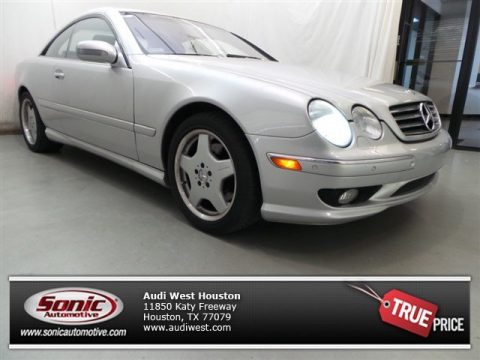 Brilliant Silver Metallic Mercedes-Benz CL 500.  Click to enlarge.