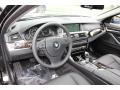  2014 BMW 5 Series Black Interior #9