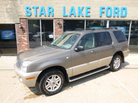Mineral Gray Metallic Mercury Mountaineer V8 AWD.  Click to enlarge.