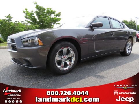 Granite Crystal Metallic Dodge Charger R/T Plus.  Click to enlarge.
