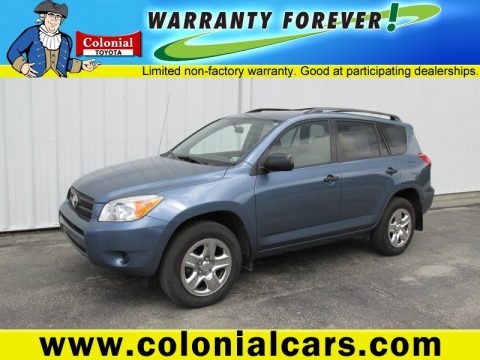 Pacific Blue Metallic Toyota RAV4 4WD.  Click to enlarge.