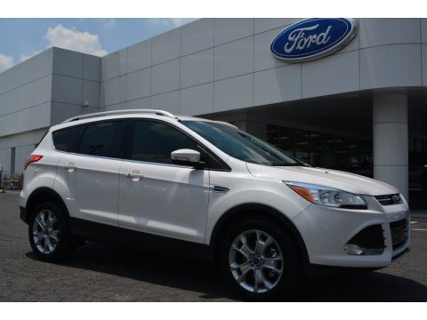 White Platinum Ford Escape Titanium 2.0L EcoBoost. Click to enlarge. White Platinum Ford Escape Titanium 2.0L EcoBoost. Click to enlarge.