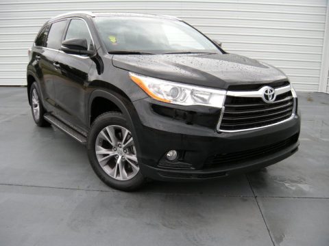 Attitude Black Metallic Toyota Highlander XLE. Click to enlarge. Attitude Black Metallic Toyota Highlander XLE. Click to enlarge.