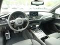  Black Valcona Leather w/Honeycomb Stitching Interior Audi RS 7 #10