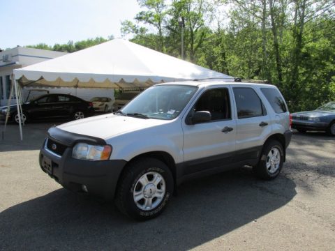 Satin Silver Metallic Ford Escape XLT V6 4WD.  Click to enlarge.