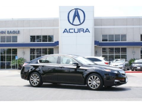 Crystal Black Pearl Acura TL Special Edition.  Click to enlarge.