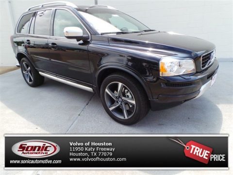 Black Sapphire Metallic Volvo XC90 3.2 R-Design AWD.  Click to enlarge.