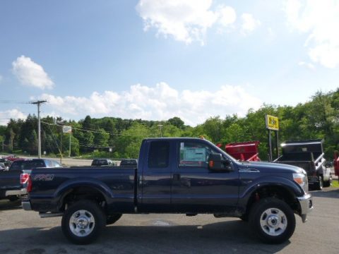 Blue Jeans Ford F250 Super Duty XLT Super Cab 4x4.  Click to enlarge.