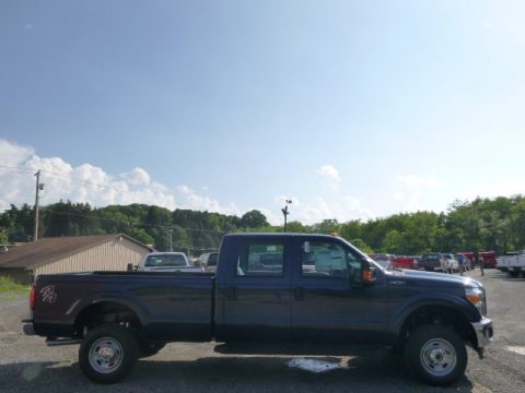 Blue Jeans Ford F350 Super Duty XLT Crew Cab 4x4.  Click to enlarge.