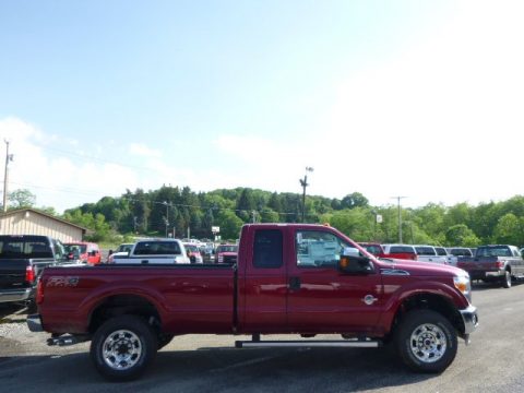Ruby Red Ford F250 Super Duty XLT Crew Cab 4x4. Click to enlarge. Ruby Red Ford F250 Super Duty XLT Crew Cab 4x4. Click to enlarge.