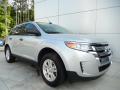 Front 3/4 View of 2011 Ford Edge SE #6