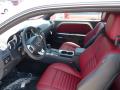  2014 Dodge Challenger Dark Slate Gray/Radar Red Interior #3