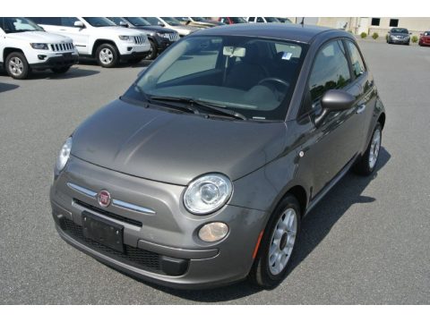 Grigio (Gray) Fiat 500 Pop.  Click to enlarge.