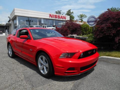 Race Red Ford Mustang GT Premium Coupe.  Click to enlarge.