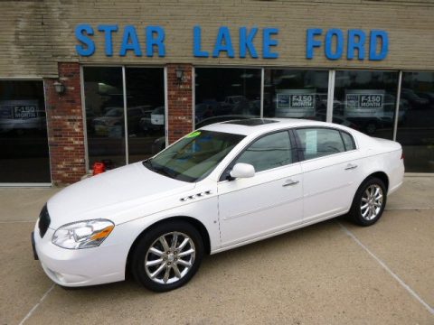 White Opal Buick Lucerne CXS.  Click to enlarge.