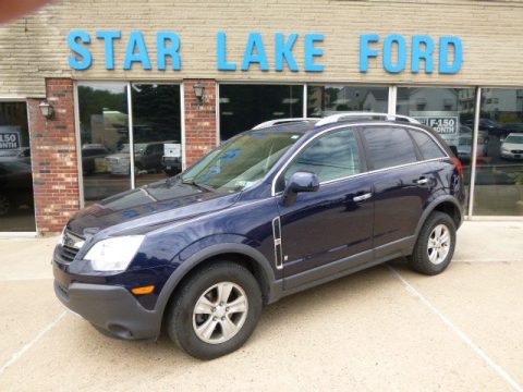 Deep Blue Saturn VUE XE.  Click to enlarge.