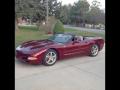 Front 3/4 View of 2003 Chevrolet Corvette 50th Anniversary Edition Convertible #2