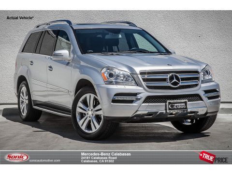 Iridium Silver Metallic Mercedes-Benz GL 450 4Matic.  Click to enlarge.