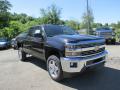 Front 3/4 View of 2015 Chevrolet Silverado 2500HD LT Double Cab 4x4 #10